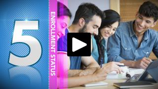 Thumbnail of A Minute to Learn It - 5 Things You Need to Know About Full-time and Part-time Enrollment