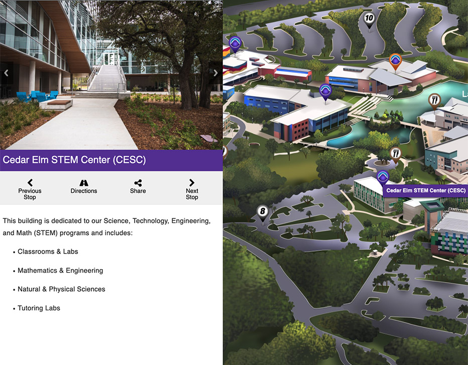 Interactive Map 3D
