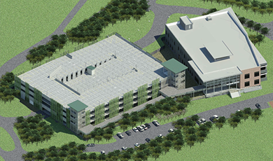 Welcome Center Rendering
