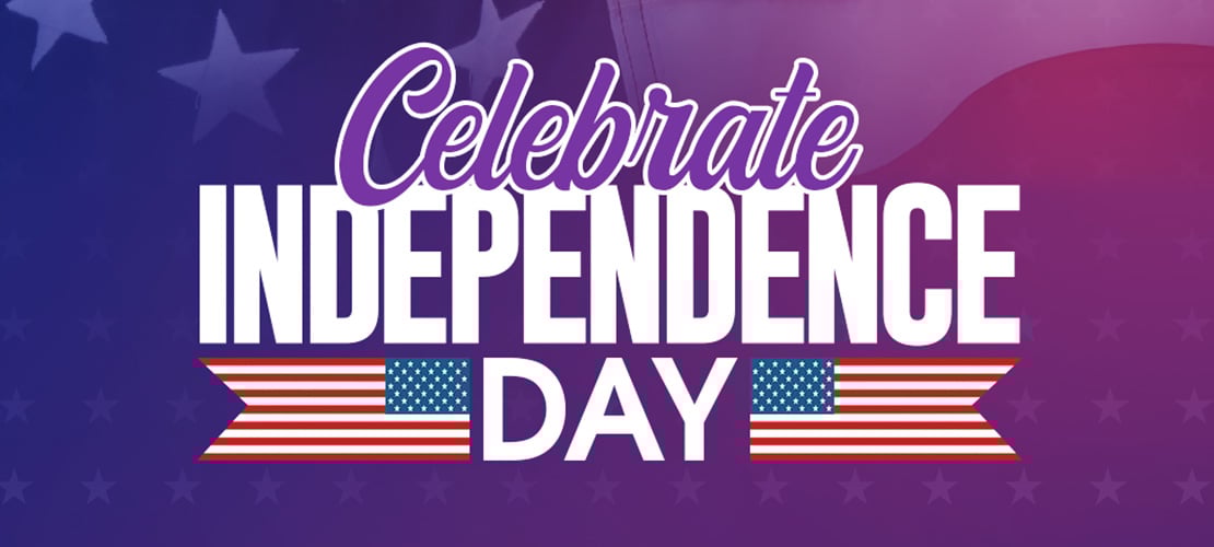 Celebrate Independence Day - July 5th